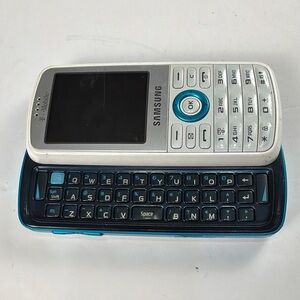 Samsung Gravity SGH-T459 Cell Phone Aqua/White